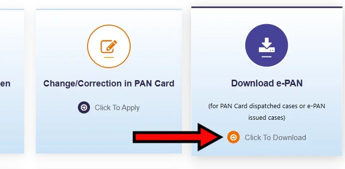 uti e-pan card download pdf